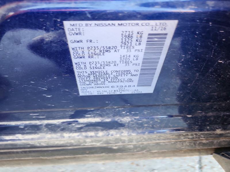 2017 Nissan Pathfinder Platinum