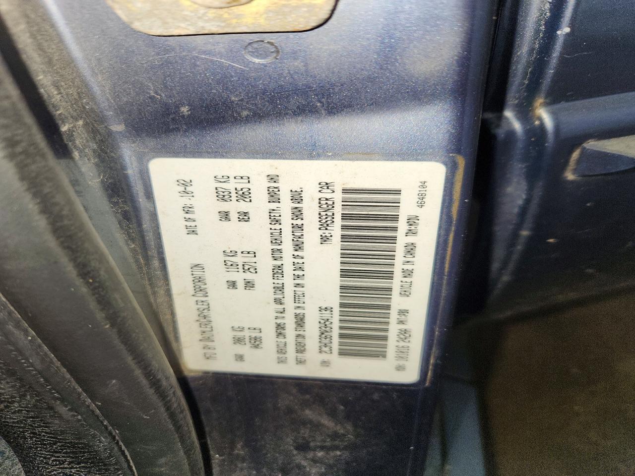 2003 Chrysler Concorde lxi