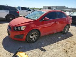 2013 Chevrolet Sonic lt en venta en San Antonio, TX