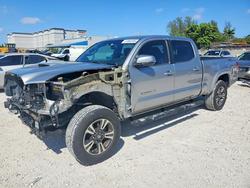 Salvage trucks for sale at Opa Locka, FL auction: 2017 Toyota Tacoma TRD Sport