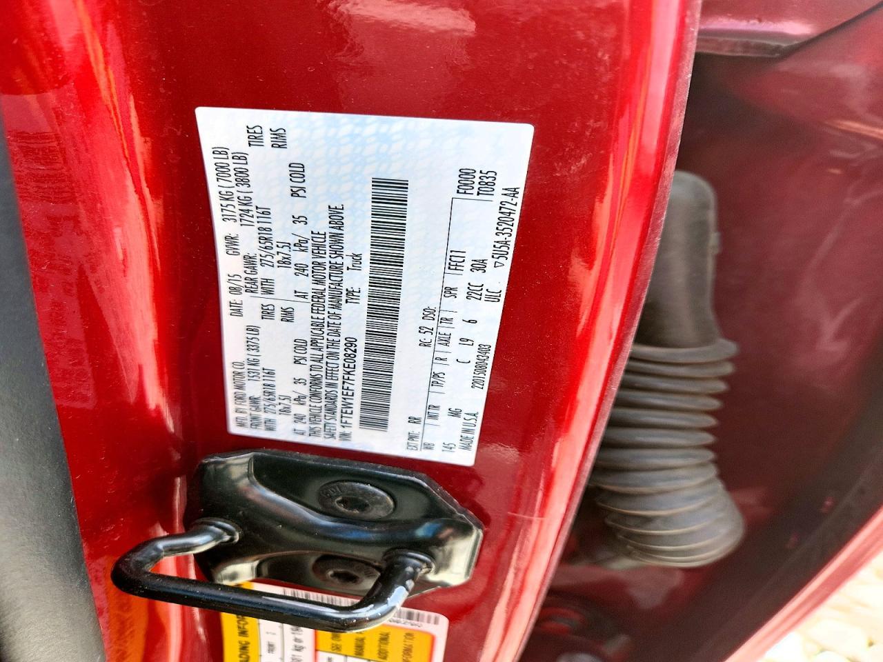 2015 Ford F150 Supercrew