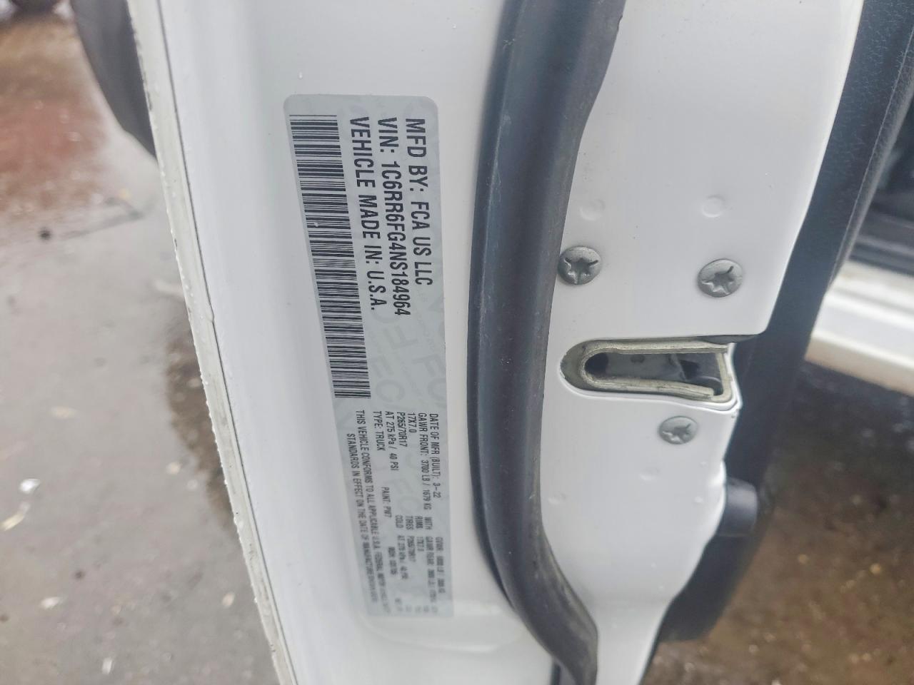 2022 Dodge RAM 1500 Classic Tradesman