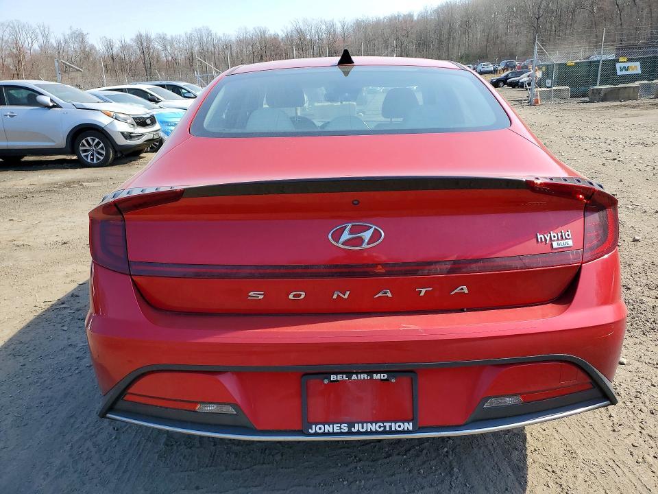 2020 Hyundai Sonata Hybrid Blue