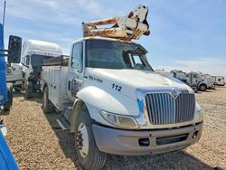 Salvage trucks for sale at Amarillo, TX auction: 2005 International 4200 Bucket Truck
