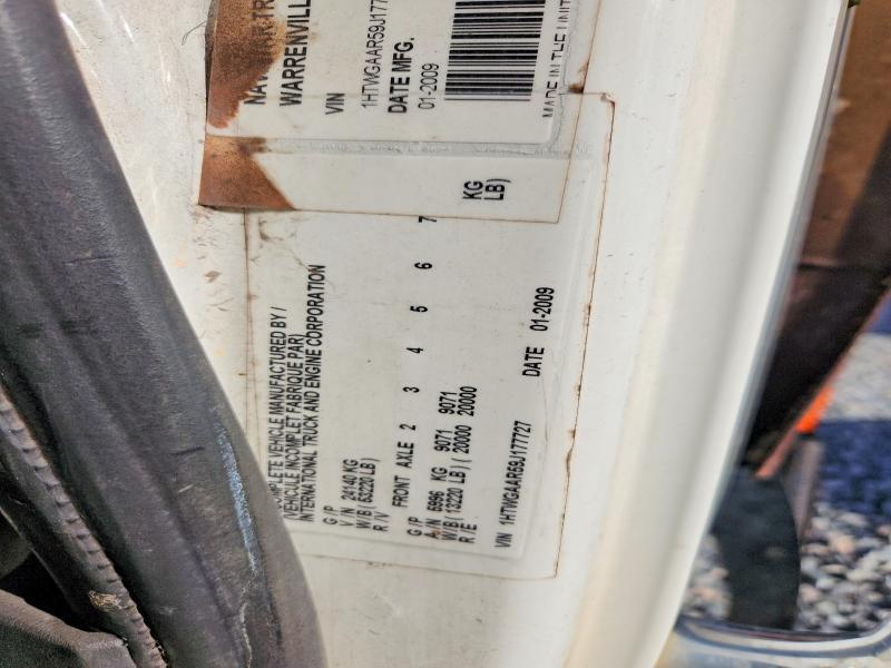 2009 International Sf625 Refuse Truck