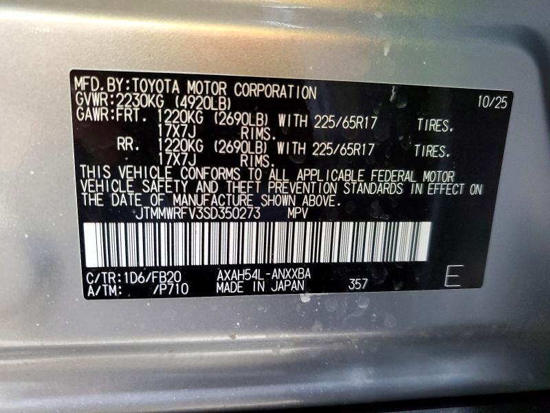 2025 Toyota Rav4 Hybrid le