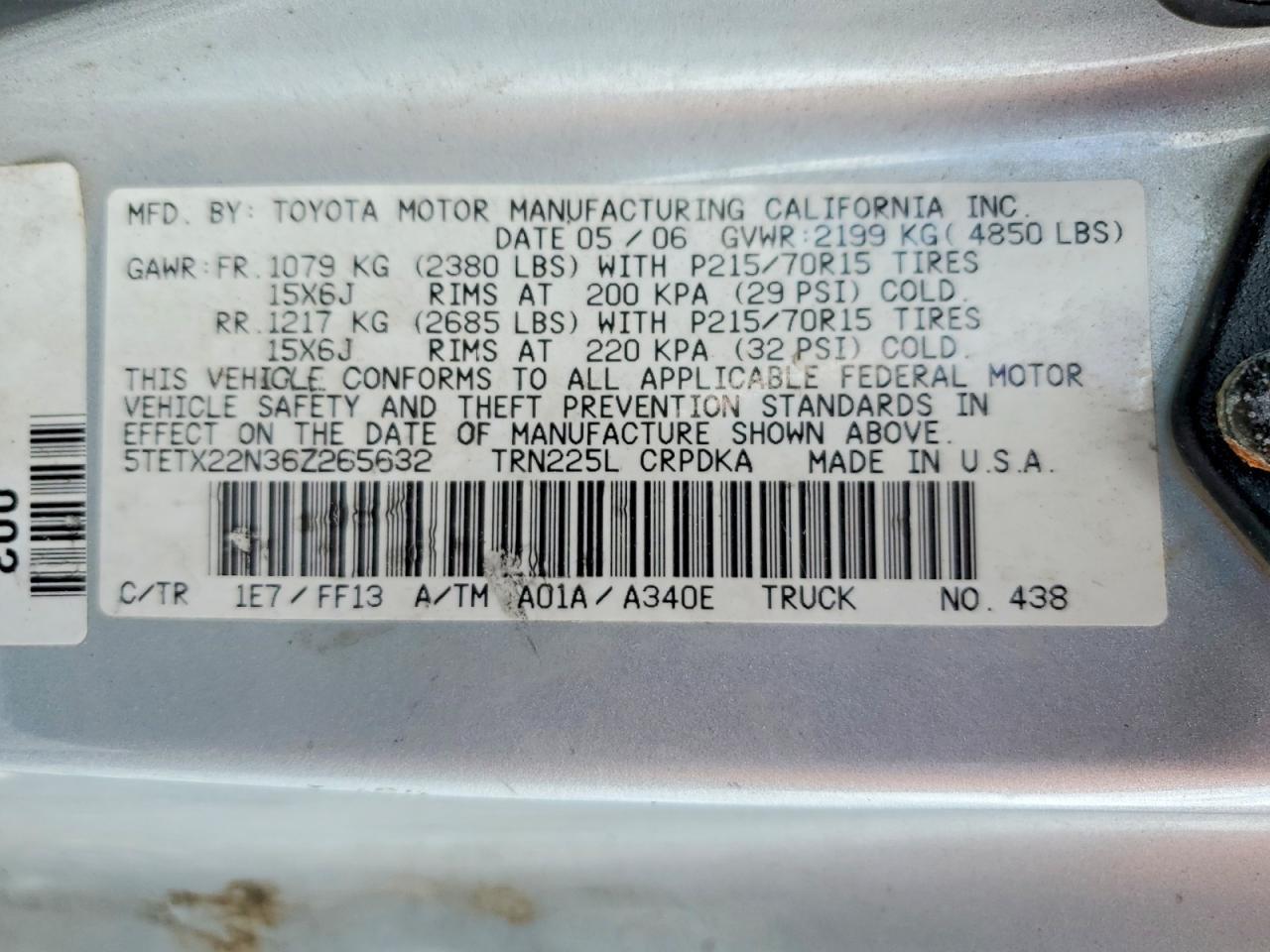 2006 Toyota Tacoma Base