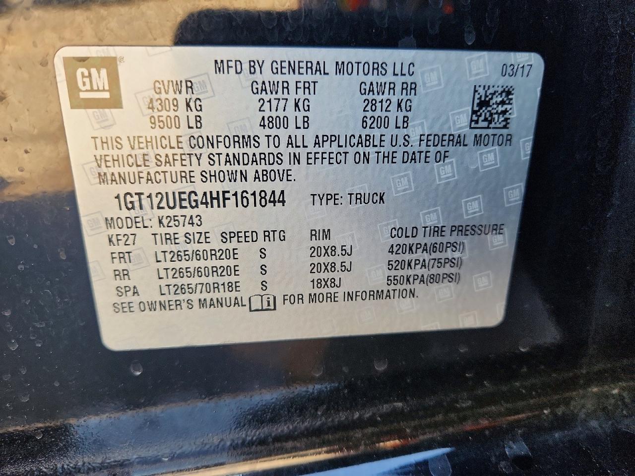 2017 GMC Sierra K2500 Denali