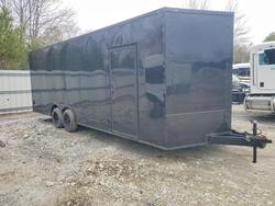 Salvage trucks for sale at North Billerica, MA auction: 2023 Fast Cargo 8.5X24TA Enclosed Cargo Trailer