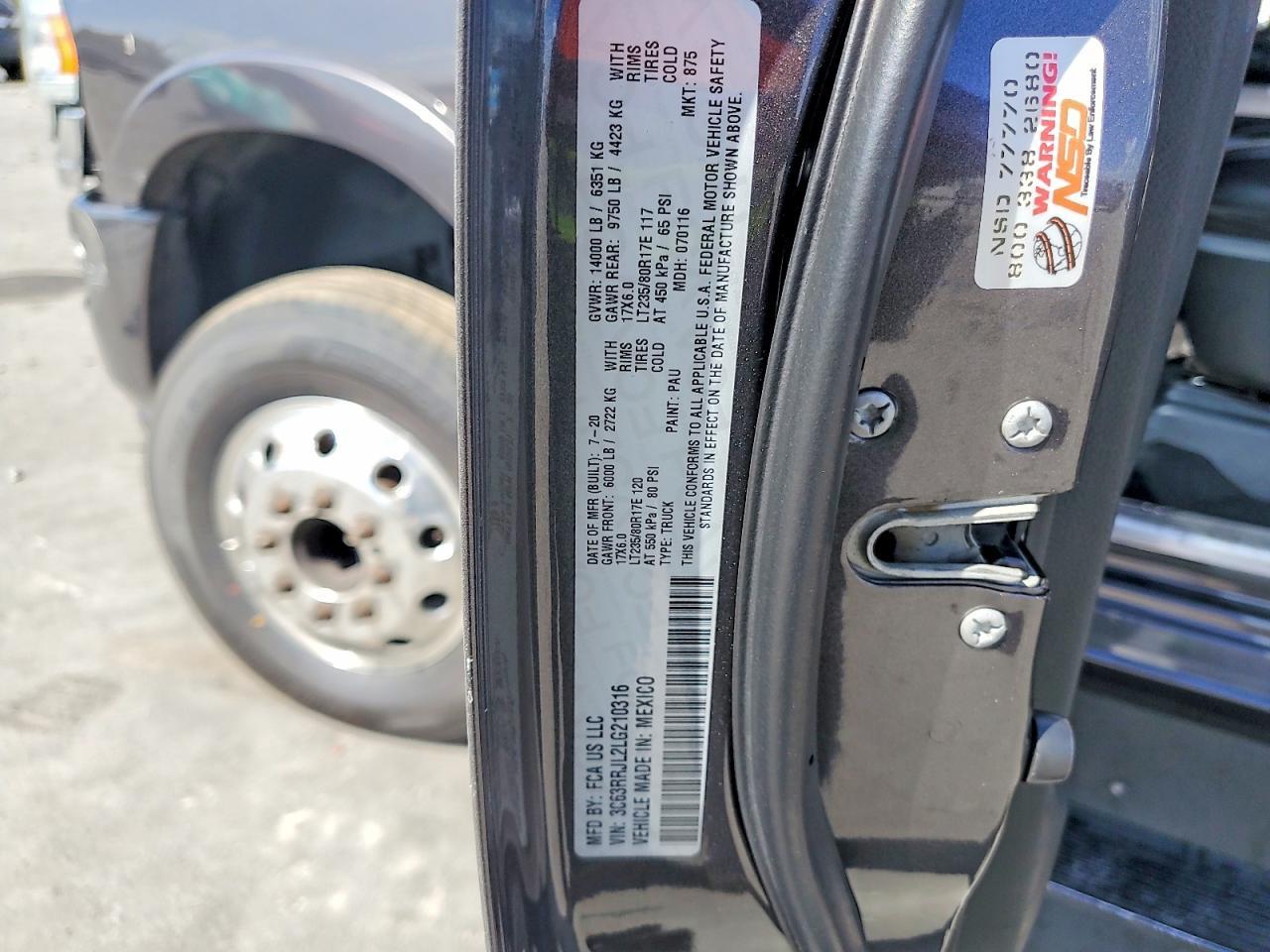 2020 Ram Trucks 3500 Laramie