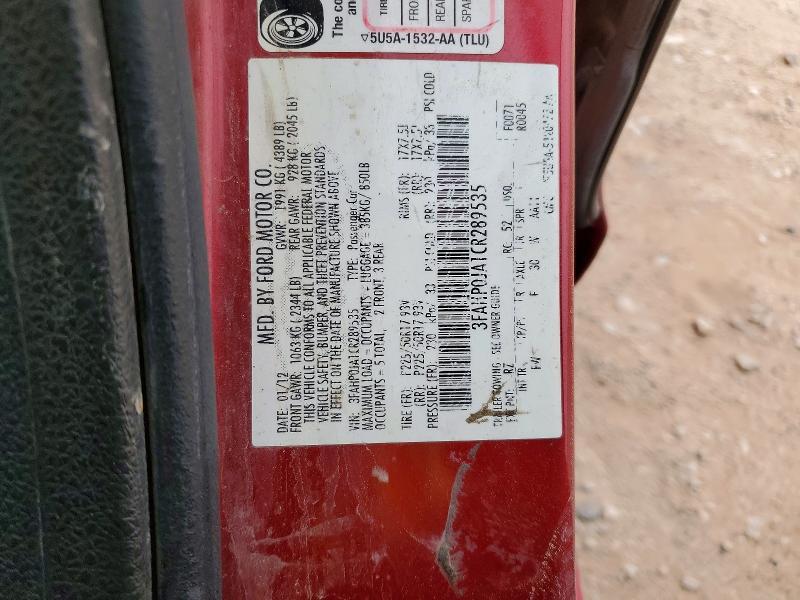 2012 Ford Fusion sel