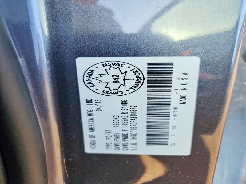 2015 Honda Accord ex