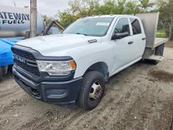 Salvage trucks for sale at West Palm Beach, FL auction: 2020 Dodge RAM 3500 Flatbed Truck