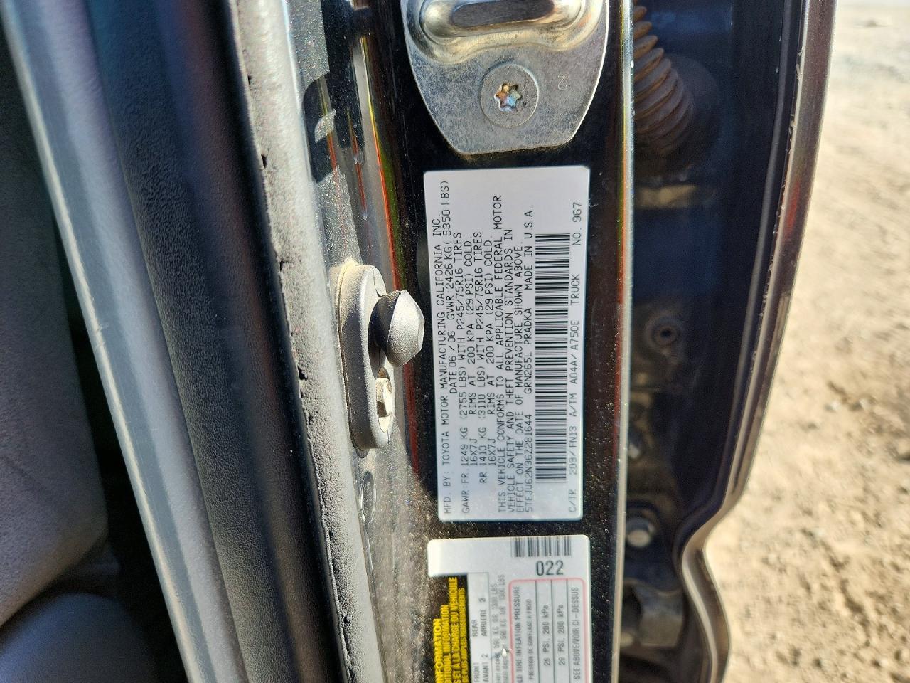 2006 Toyota Tacoma Prerunner V6