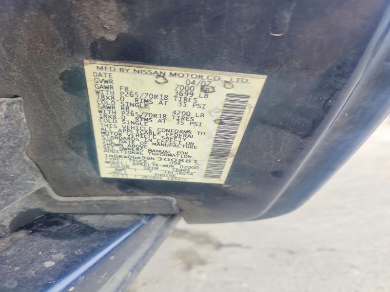 2008 Nissan Titan XE FFV