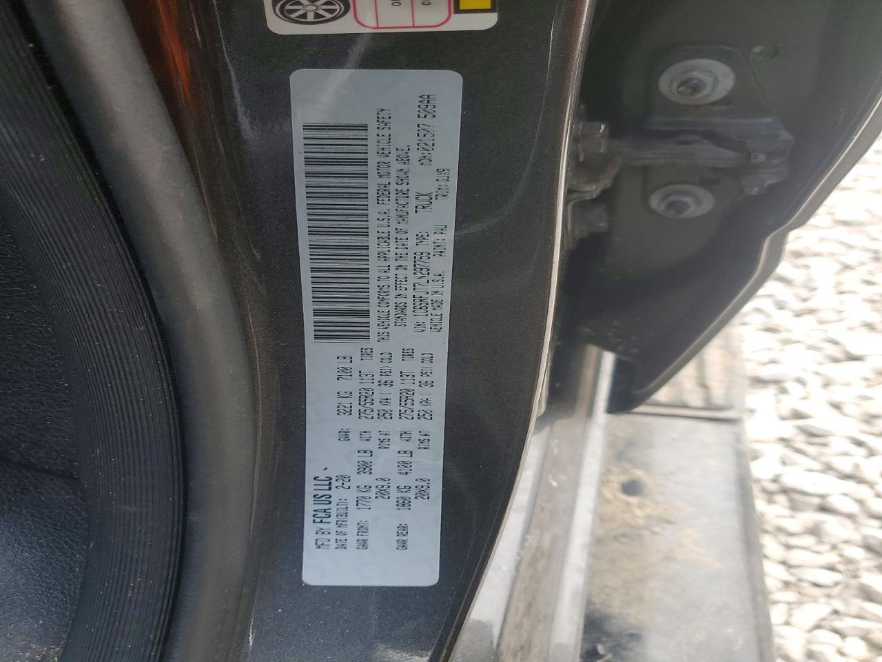 2020 Dodge 1500 Laramie