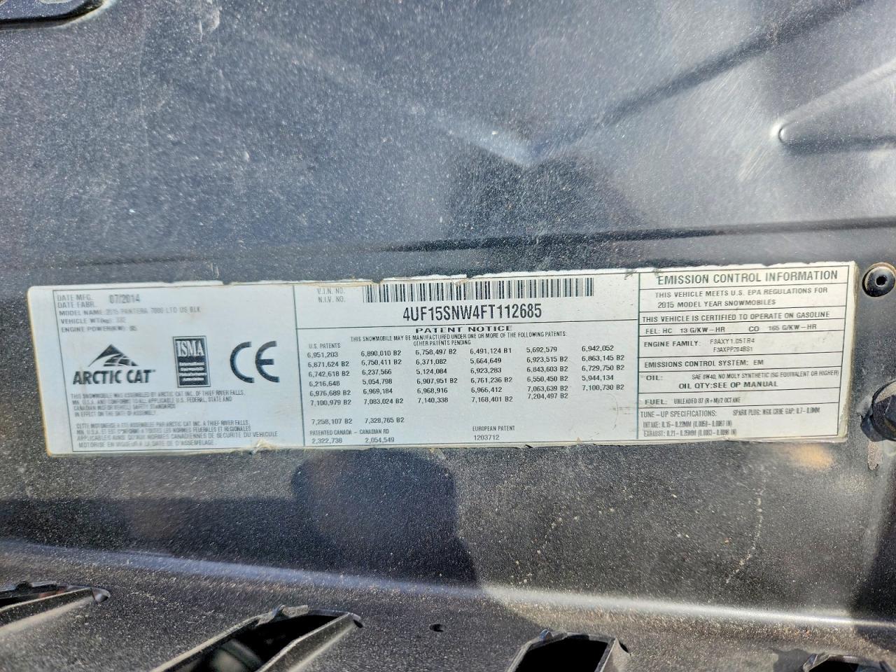 2015 Arctic Cat Arctic Cat