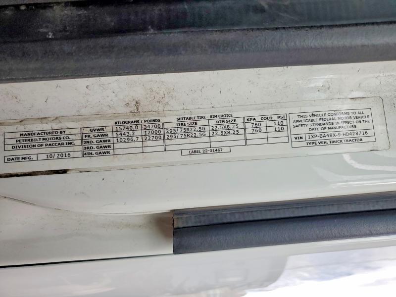2017 Peterbilt 579