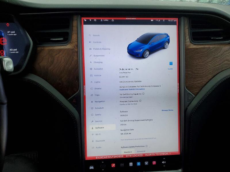 2020 Tesla Model x