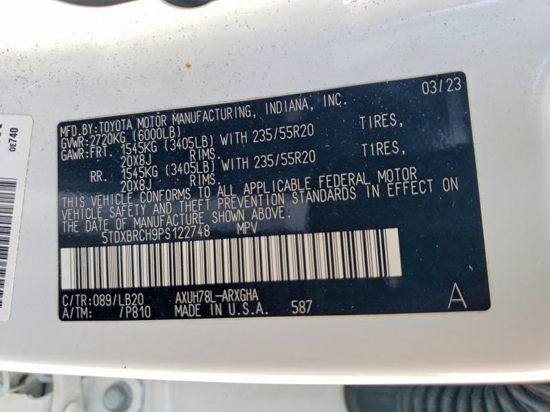 2023 Toyota Highlander Hybrid Limited