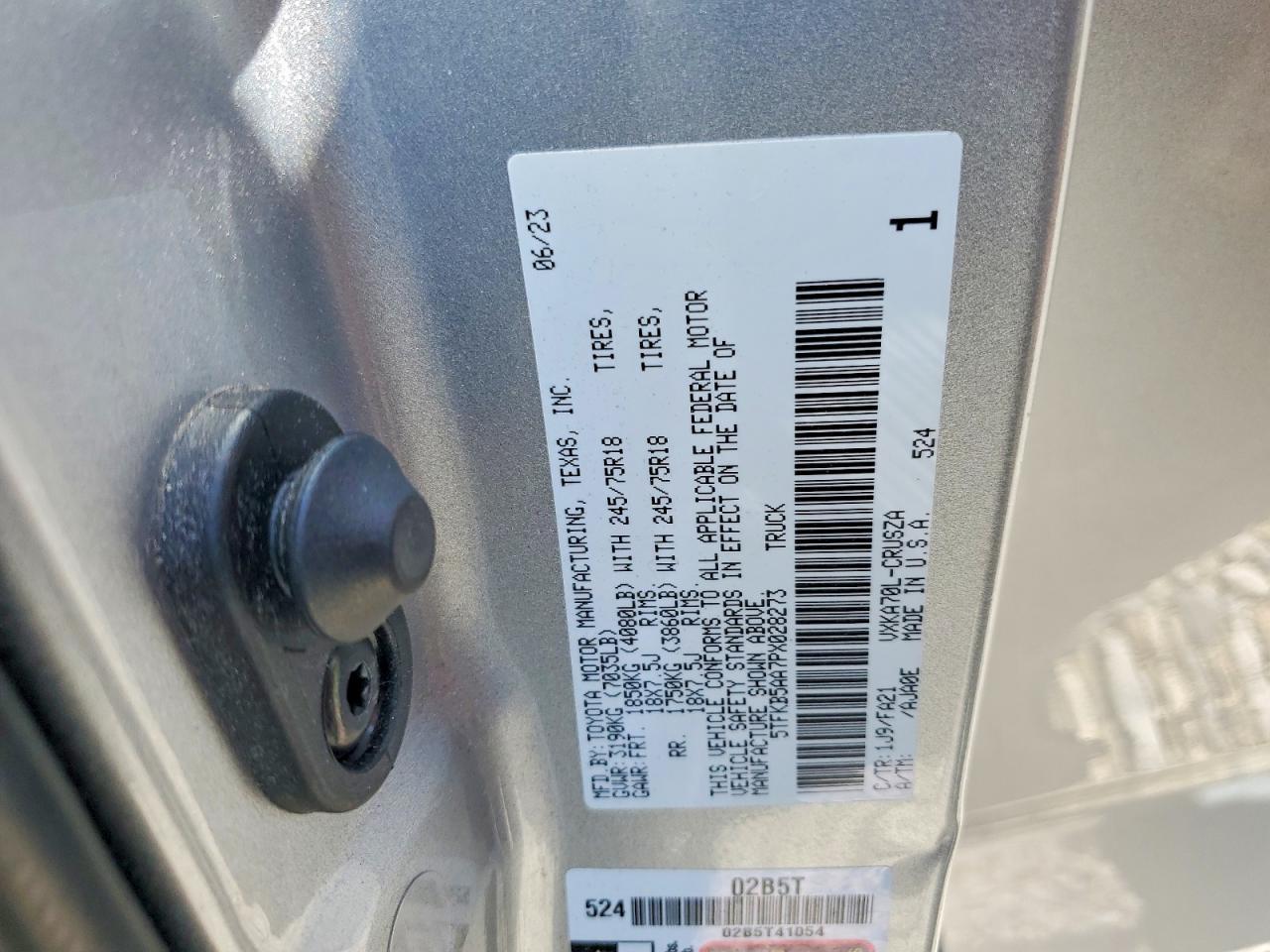 2023 Toyota Tundra SR