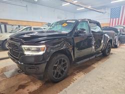 Salvage trucks for sale at Kincheloe, MI auction: 2021 Dodge 1500 Laramie