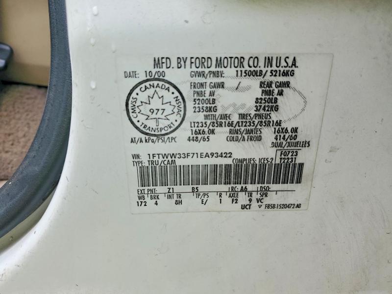 2001 Ford F350 Super Duty