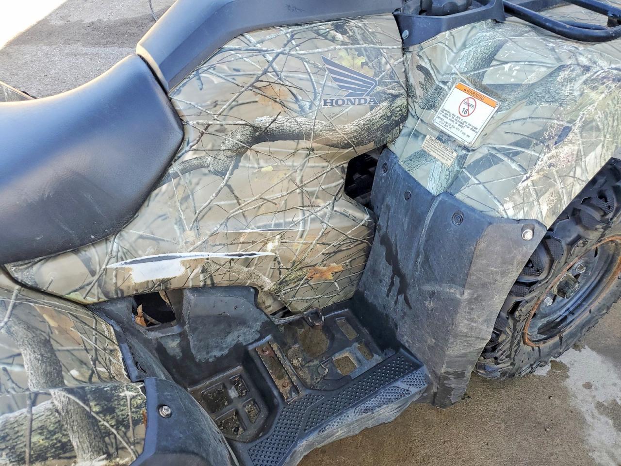 2016 Honda Fourtrax Rancher ATV