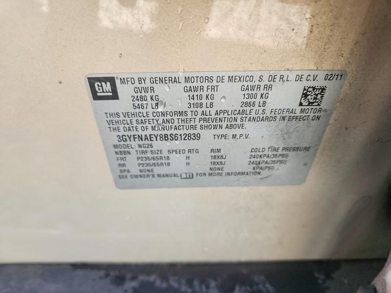 2011 Cadillac Srx Luxury Collection