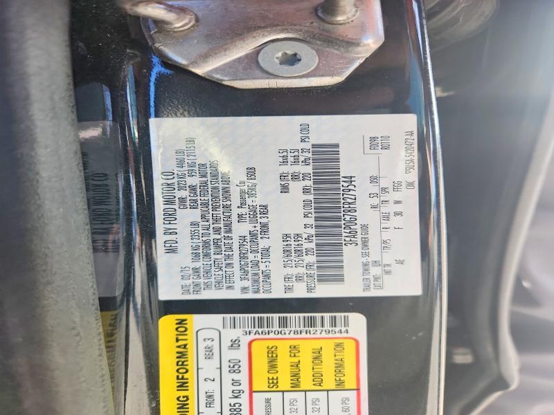 2015 Ford Fusion s