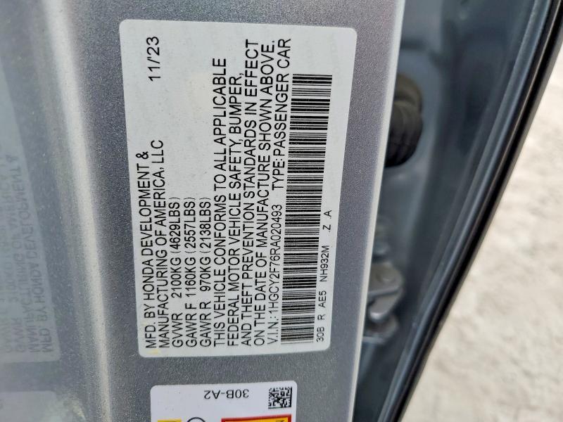 2024 Honda Accord Hybrid Sport-l