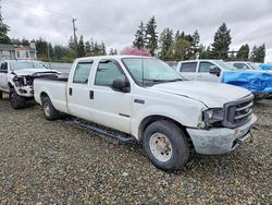 Salvage trucks for sale at Spanaway, WA auction: 2001 Ford F250 Super Duty