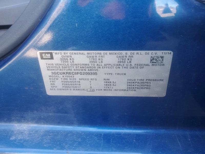 2015 Chevrolet Silverado K1500 LT