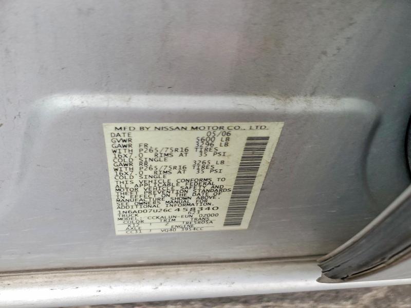 2006 Nissan Frontier SE