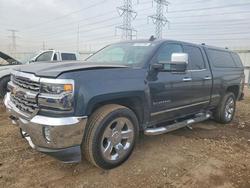 Salvage trucks for sale at Elgin, IL auction: 2017 Chevrolet Silverado C1500 LTZ