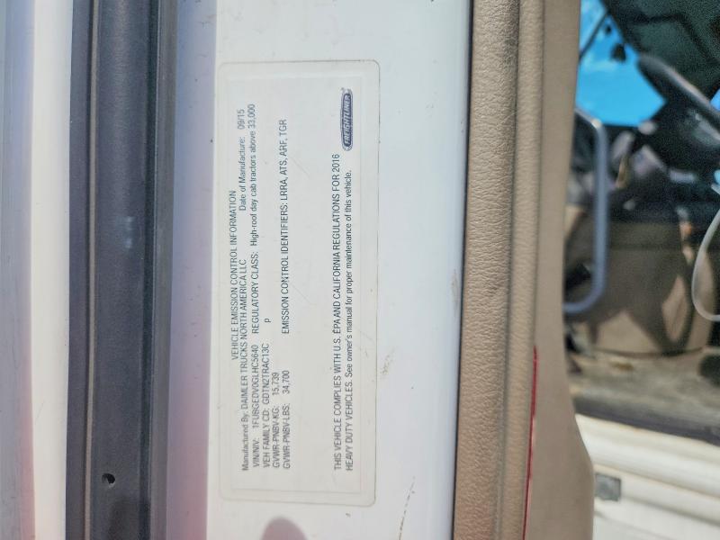2016 Freightliner Cascadia 125 Semi Truck