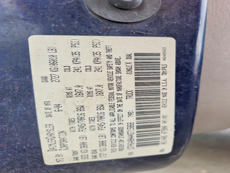 2004 Dodge Dakota Quad slt