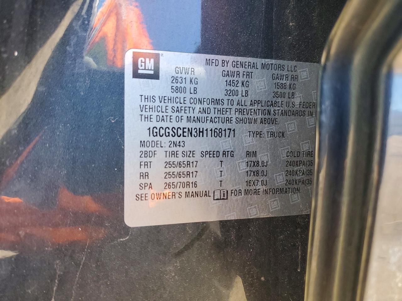 2017 Chevrolet Colorado LT