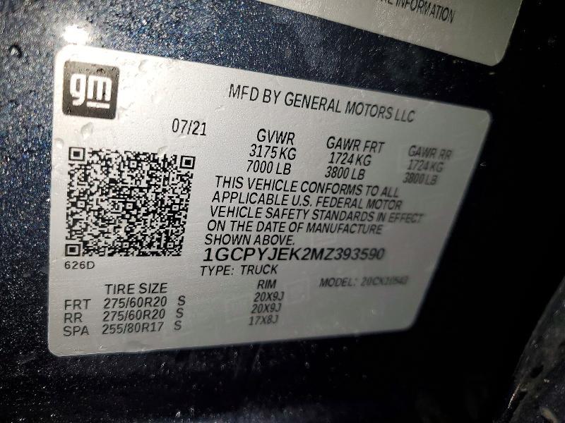 2021 Chevrolet Silverado K1500 LT