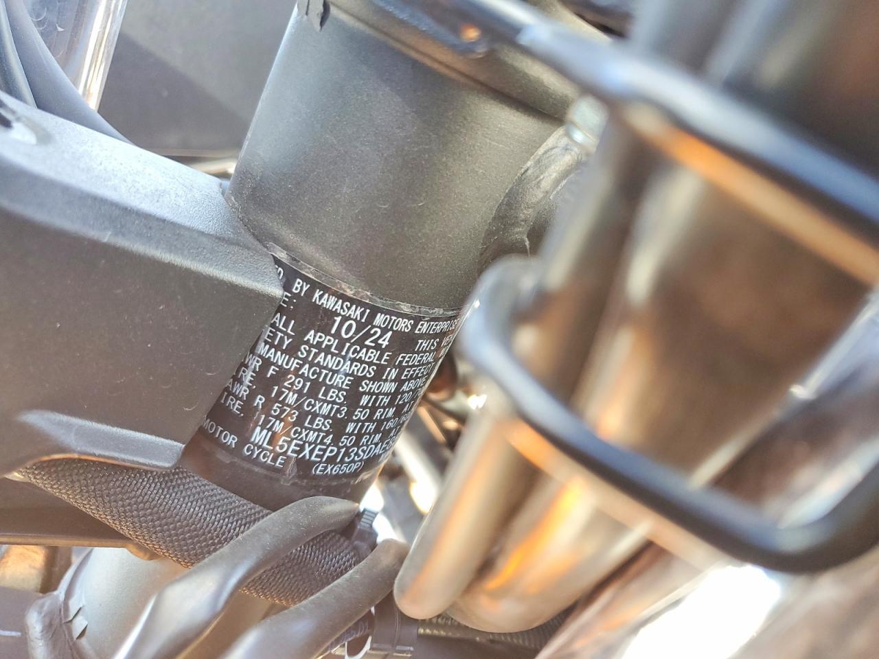 2025 Kawasaki EX650 P