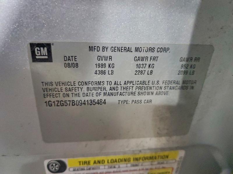 2009 Chevrolet Malibu ls