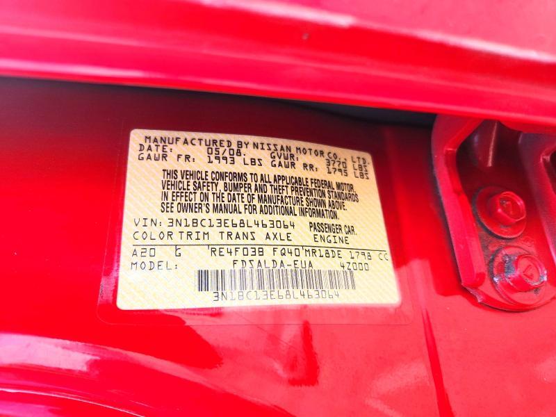 2008 Nissan Versa 1.8 s