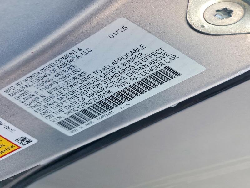 2025 Honda Accord Hybrid exl