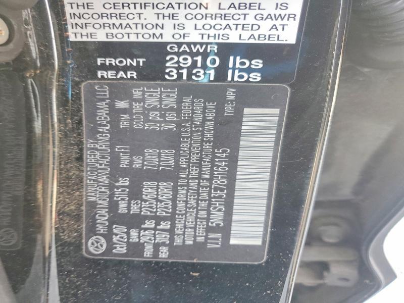 2008 Hyundai Santa fe se