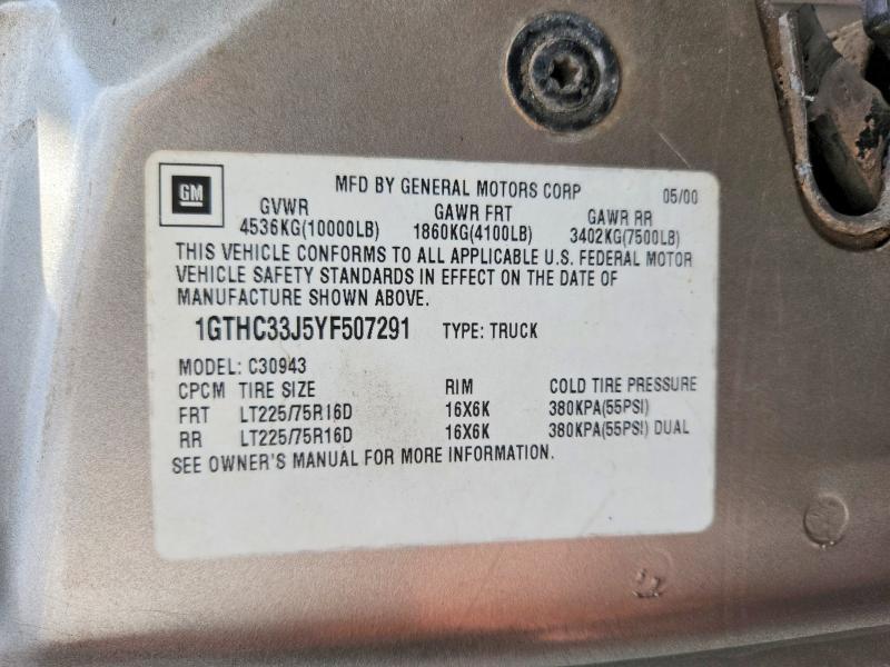 2000 GMC Sierra C3500