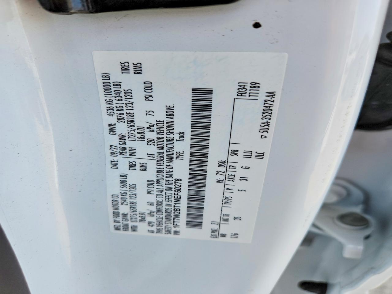 2022 Ford F250 Super Duty