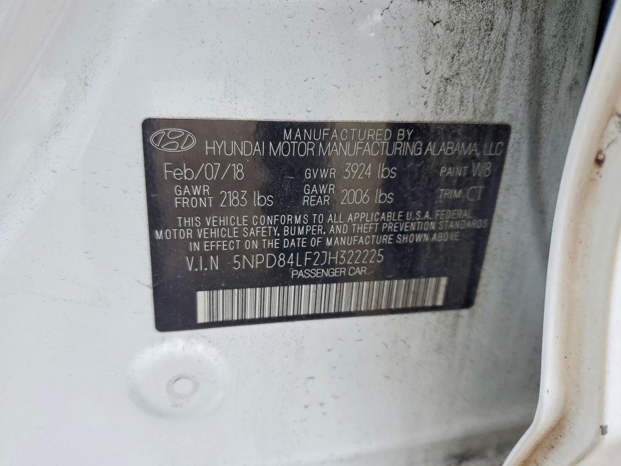 2018 Hyundai Elantra sel
