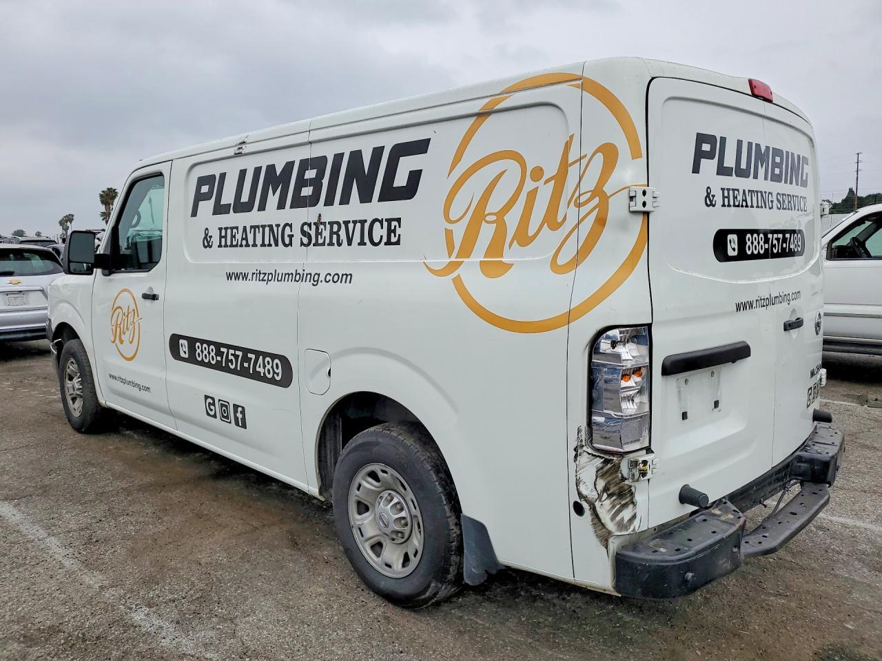 2020 Nissan NV 2500 Utility / Service Van