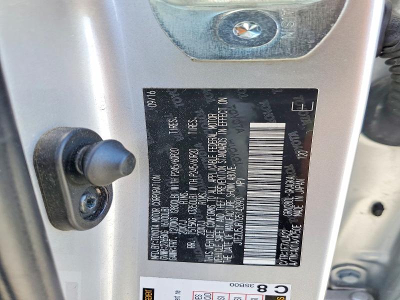 2016 Toyota 4runner Limited