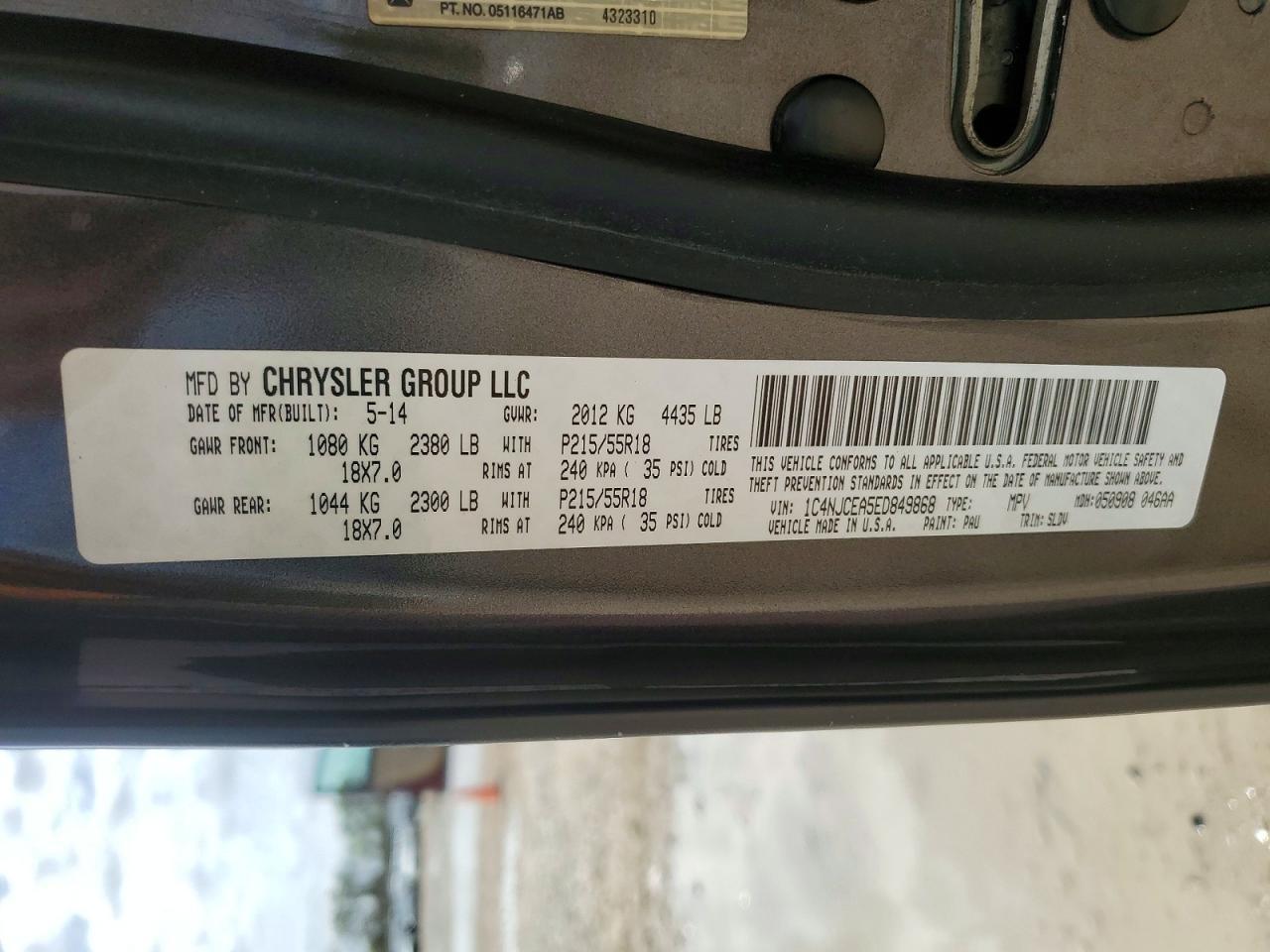 2014 Jeep Compass Latitude